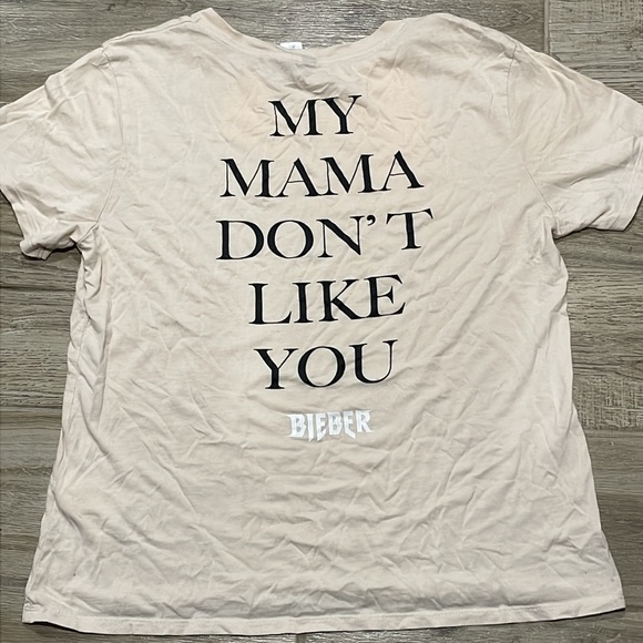 My mama don’t like you concert medium tee - Justin Bieber 2017 - Picture 5 of 5